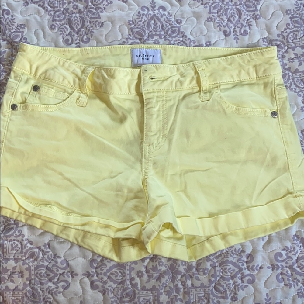 Celebrity pink shorts